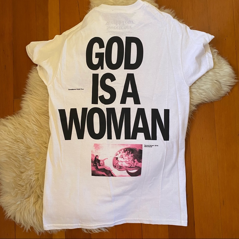 Ariana Grande God Is A Woman Tour Tee, S